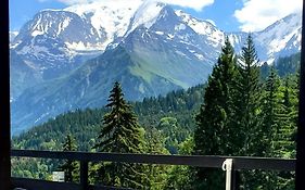 Appartement Saint Gervais les Bains piscine et vue imprenable Mont Blanc